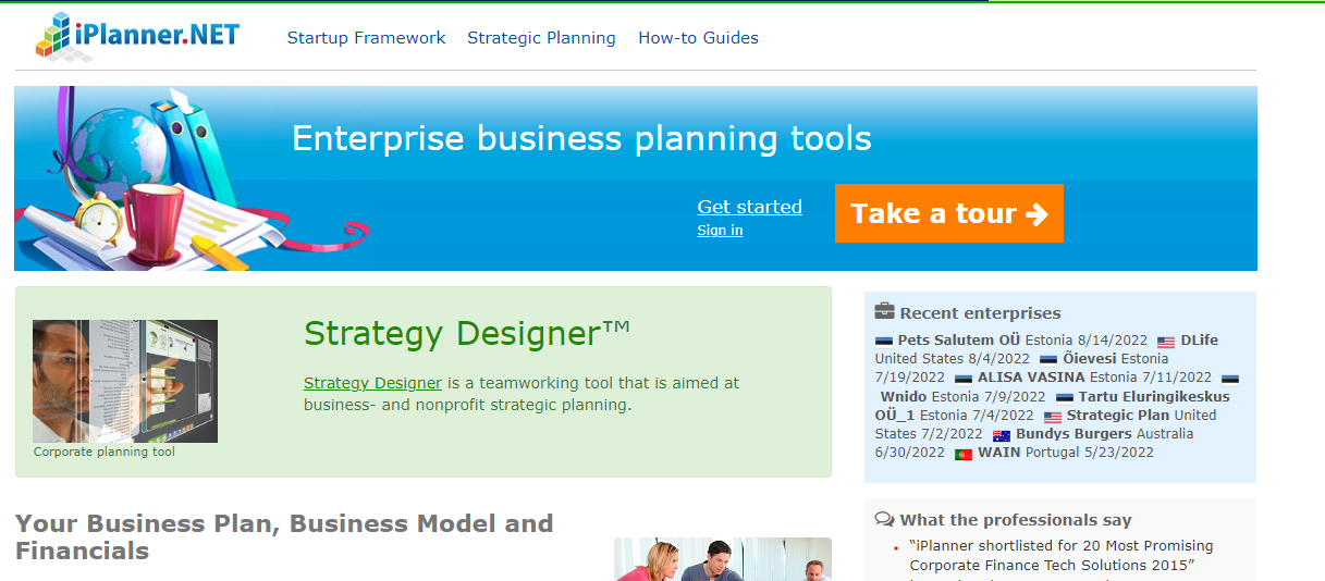 Business Plan Software